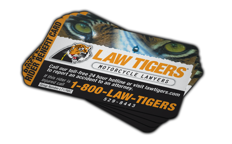 Rider Venefit Card - Law Tigers