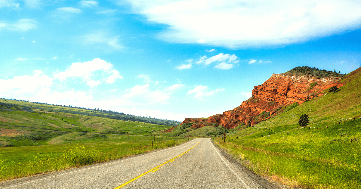 Chief Joseph Highway in Wyoming