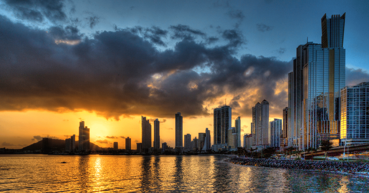 Panama City ocean view