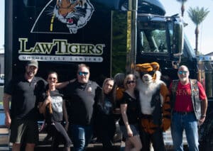 The Law Tigers at the AZ Veterans Day Parade.