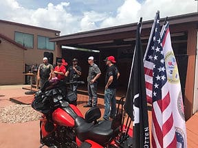 Foundation 14 awards deserving veterans with new motorcycles to aid in trauma recovery.