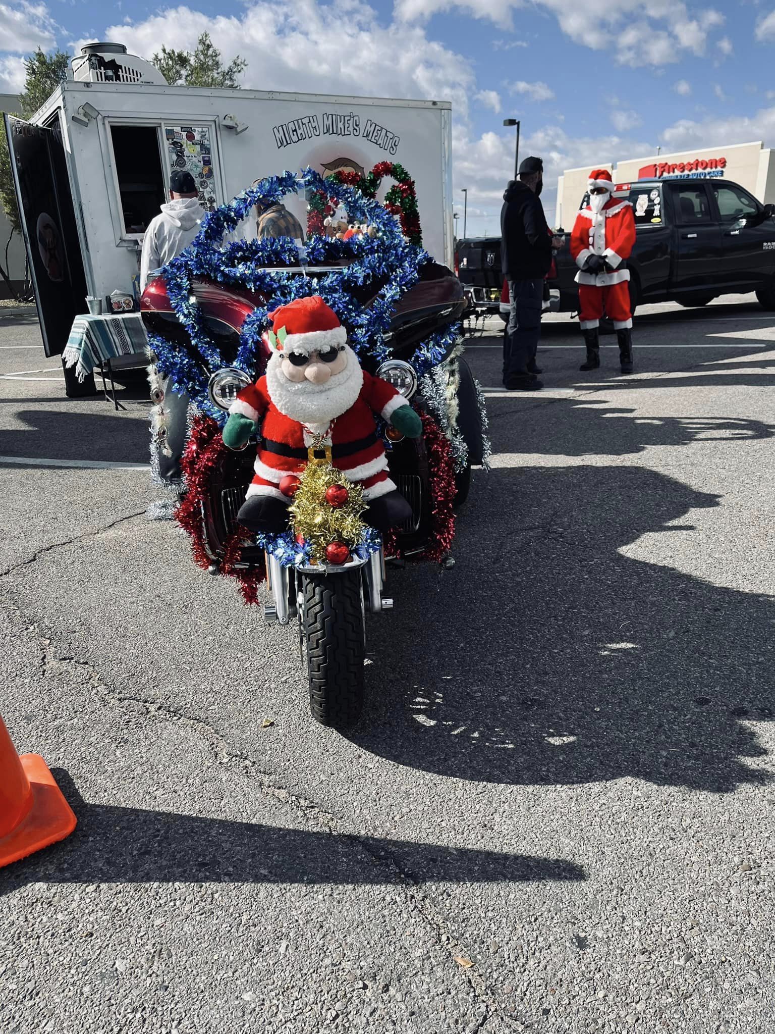 Join Santa at the 19th Annual Toys for Tots Run in Albuquerque, NM Oct. 22.