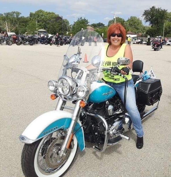 Photo of JuliAnne Scully, founder of Ride for Hope cancer support group.