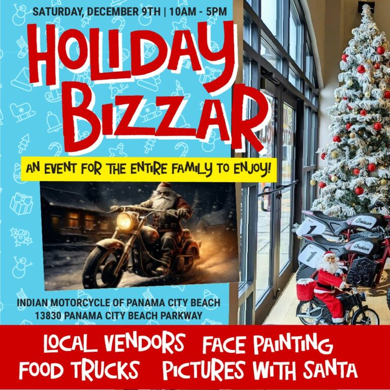 Need a Gift Idea? Head Over to the Holiday Bizzar at Indian of Panama City Beach Dec. 9