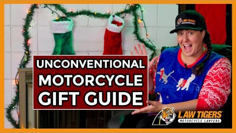 Graphic for Unconventional Xmas Gift Guide for motorcyclists